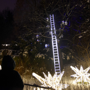 Uczestnicy wycieczki podczas zwiedzania Lumina Parku.